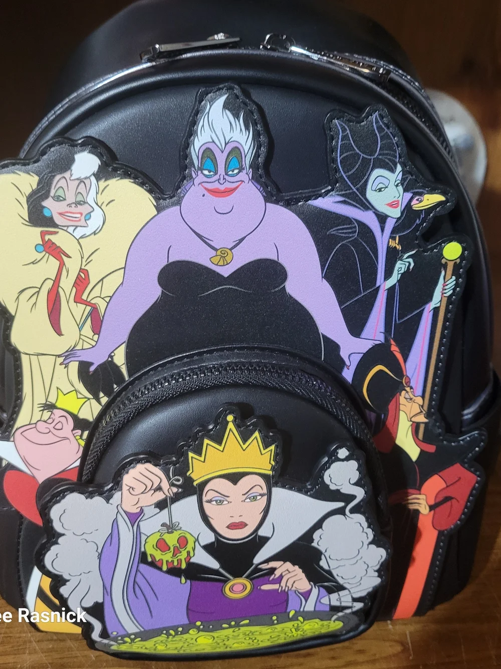 Loungefly Disney Parks Glow In The Dark Villians Mini Backpack. Nwt